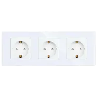 Розетка Caligate M3F-WT 220 - 240 В / Type-F / Белый