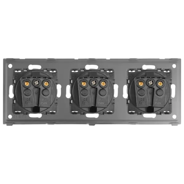 Priză Caligate M3F-WT 220 - 240 V / Type-F / White photo 4 Priză Caligate M3F-WT 220 - 240 V / Type-F / White photo 4