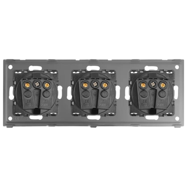 Priză Caligate M3F-WT 220 - 240 V / Type-F / White photo 4 Priză Caligate M3F-WT 220 - 240 V / Type-F / White photo 4