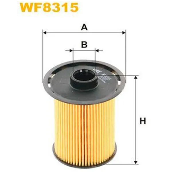 Filtru combustibil Wix Filters WX-WF8315 19 mm photo 2 Filtru combustibil Wix Filters WX-WF8315 19 mm photo 2