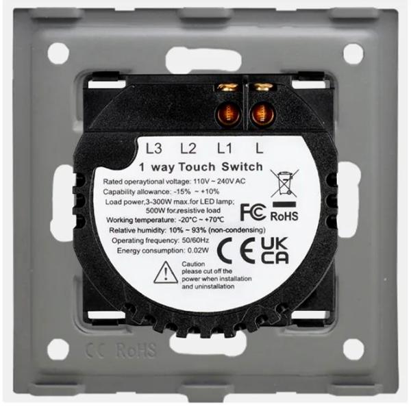 Întrerupător Caligate SCR101L-GD  50 Hz /  photo 4