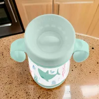 Sticluță KikkaBoo Deep Sea 0.3l 12 luni / Polipropilenă / Mint photo 5