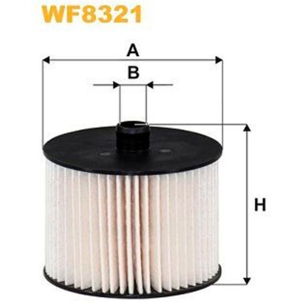 Топливный фильтр Wix Filters WX-WF8321 90 мм photo 2