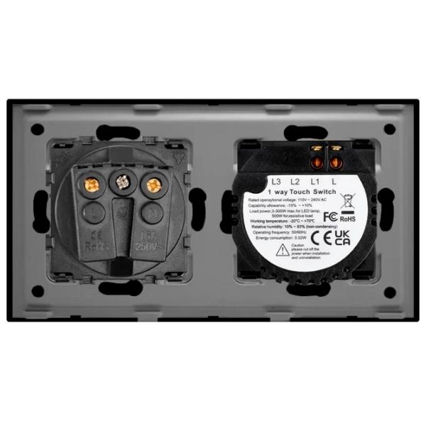 Întrerupător Caligate 6W101NM1F-BK 50 Hz /  photo 5