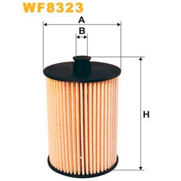 Filtru combustibil Wix Filters WX-WF8323 17 mm photo 2