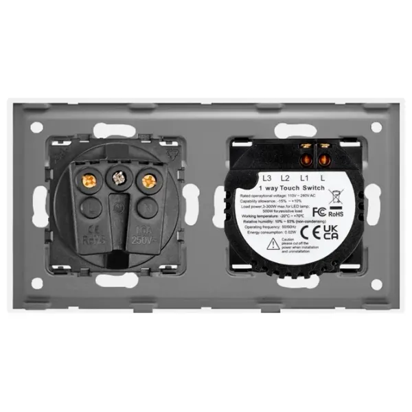 Întrerupător Caligate 6W101NM1F-WT 50 Hz /  photo 5 Întrerupător Caligate 6W101NM1F-WT 50 Hz /  photo 5
