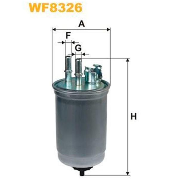 Filtru combustibil Wix Filters WX-WF8326 88 mm photo 2