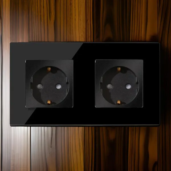 Розетка Caligate M2F/2M1F-BK 220 - 240 В / Type-F / Черный photo 5 Розетка Caligate M2F/2M1F-BK 220 - 240 В / Type-F / Черный photo 5