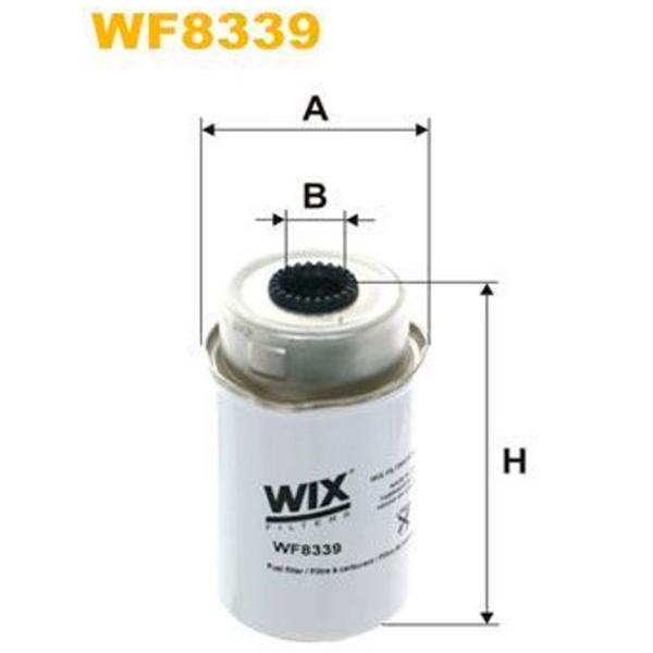 Топливный фильтр Wix Filters WX-WF8339 79 мм photo 2