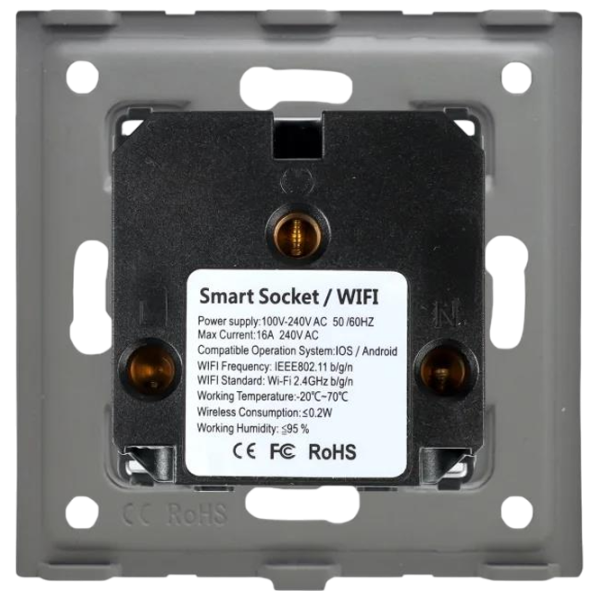 Smart priza Caligate WF1F-WT Белый photo 3