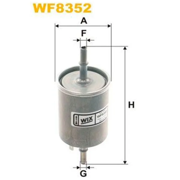 Filtru combustibil Wix Filters WX-WF8352 8 mm photo 2 Filtru combustibil Wix Filters WX-WF8352 8 mm photo 2