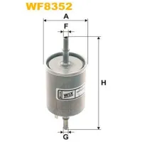 Filtru combustibil Wix Filters WX-WF8352 8 mm photo 2