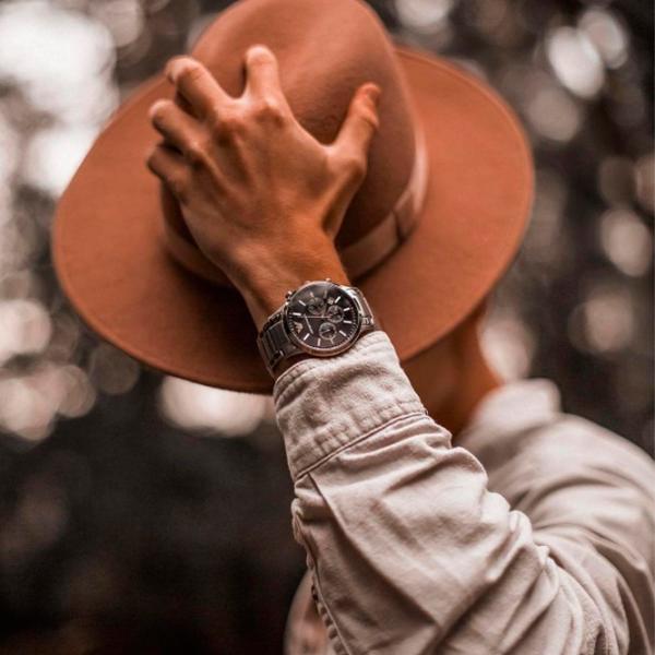 Ceas de mână pentru bărbați EMPORIO ARMANI AR2434 Cuarț / 43 mm photo 4 Ceas de mână pentru bărbați EMPORIO ARMANI AR2434 Cuarț / 43 mm photo 4