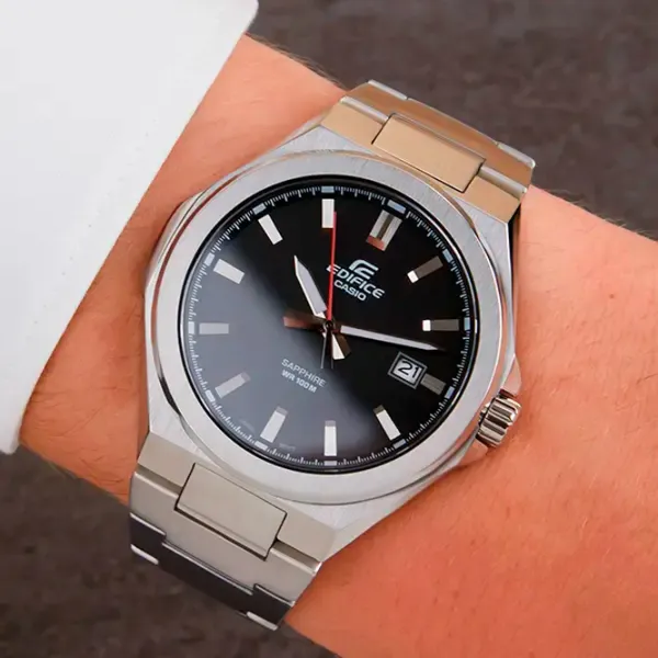 Ceas de mână pentru bărbați Casio EFB-108D-1AVUEF Cuarț / 45 mm photo 2