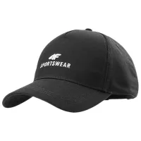 Chipiu unisex 4F 4FWSS24ACABU266 Black / 100% bumbac