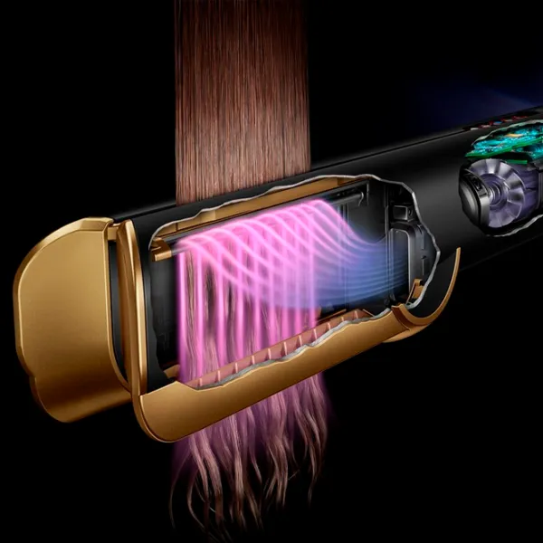 Placă de îndreptat părul Dyson HT01 1600 W / Gold Black photo 7