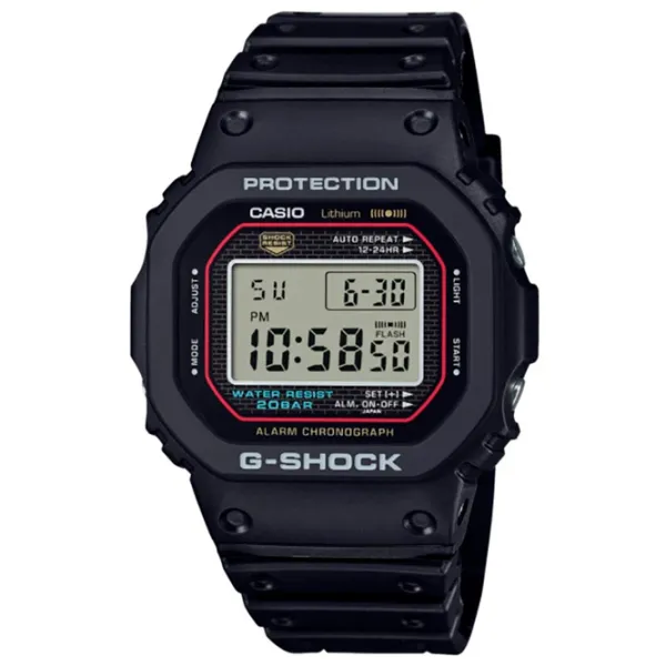 Ceas de mână pentru bărbați Casio DW-5000R-1AER Cuarț / 49 x 42 mm photo 1