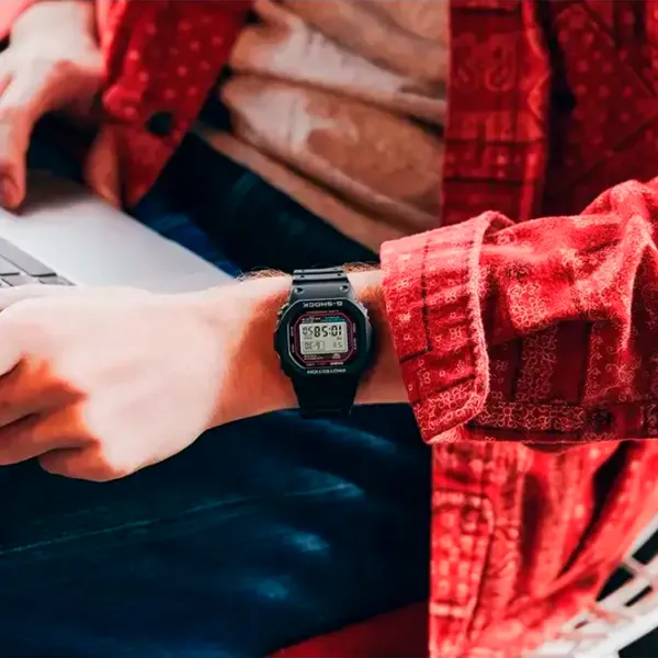 Ceas de mână pentru bărbați Casio DW-5000R-1AER Cuarț / 49 x 42 mm photo 3