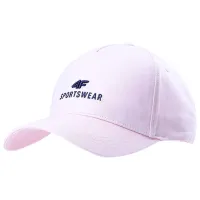 Кепка для женщин 4F 4FWSS24ACABU266 Light Pink / 100% хлопок