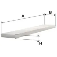 Фильтр салона Wix WX-WP6848 