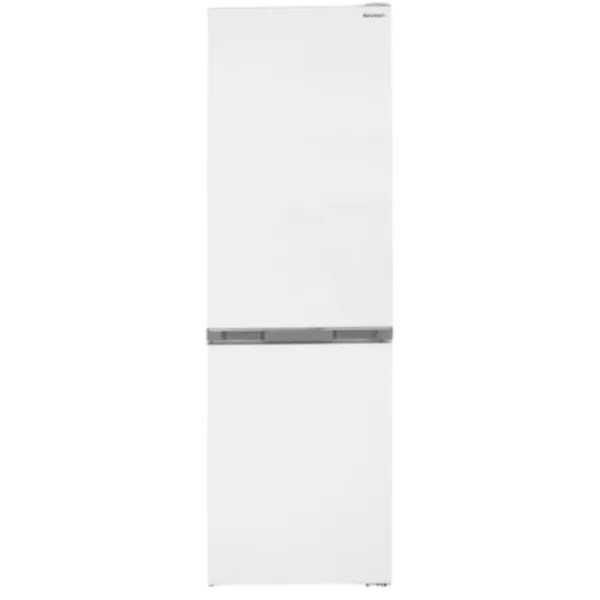Frigider SHARP SJ-FBB11DTXWE-EU cu congelator jos 341 l / 186 cm / White photo 1