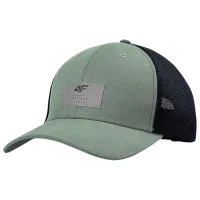 Chipiu unisex 4F 4FWSS24ACABM276 Olive Green / 100% poliester 