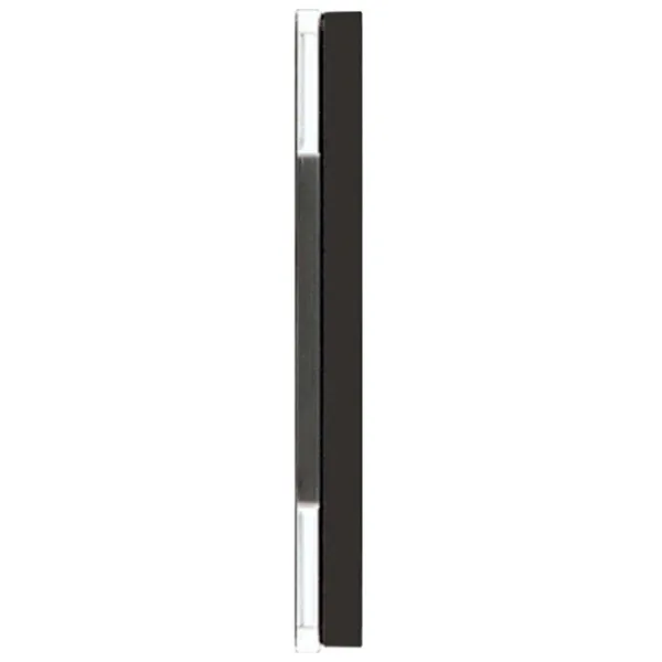 Ramă pentru priză și întrerupătoar Caligate G157.2F-BK Black / 2 photo 2