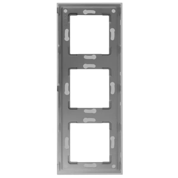 Ramă pentru priză și întrerupătoar Caligate G228.3F-WT White / 3 photo 4 Ramă pentru priză și întrerupătoar Caligate G228.3F-WT White / 3 photo 4