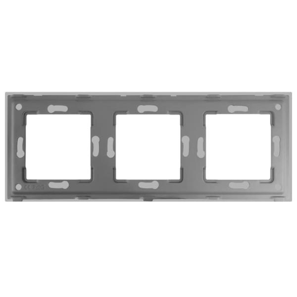 Ramă pentru priză și întrerupătoar Caligate G228.3F-WT White / 3 photo 5 Ramă pentru priză și întrerupătoar Caligate G228.3F-WT White / 3 photo 5