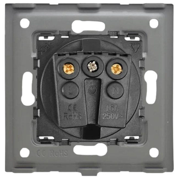 Priză Caligate M1F-GY 220 - 240 V / Type-F / Gray photo 5 Priză Caligate M1F-GY 220 - 240 V / Type-F / Gray photo 5