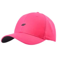 Кепка для женщин 4F 4FWSS24ACABU267 Розовый / 100% хлопок