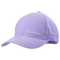 Кепка для женщин 4F 4FWSS24ACABF279 Светло-фиолетовый / 100% хлопок
