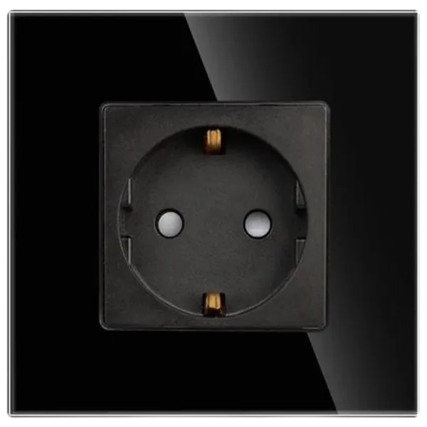 Розетка Caligate M1F-BK 220 - 240 В / Type-F / Черный photo 1