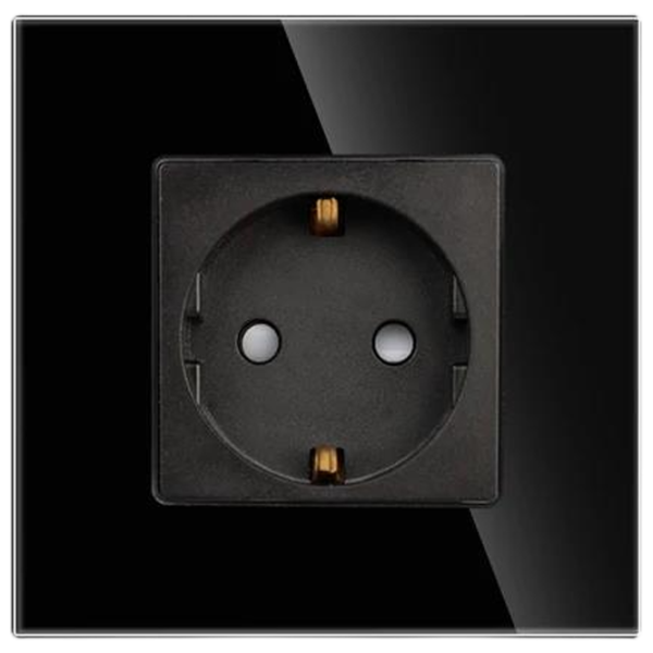 Розетка Caligate M1F-BK 220 - 240 В / Type-F / Черный photo 1