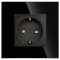 Priză Caligate M1F-BK 220 - 240 V / Type-F / Black