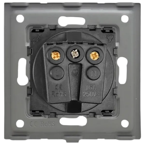 Розетка Caligate M1F-BK 220 - 240 В / Type-F / Черный photo 3