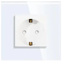 Priză Caligate M1F-WT 220 - 240 V / Type-F / White