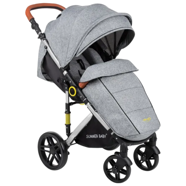 Cărucior pentru copil Summer Baby Sempre 00-00889168/ Gray photo 1 Cărucior pentru copil Summer Baby Sempre 00-00889168/ Gray photo 1