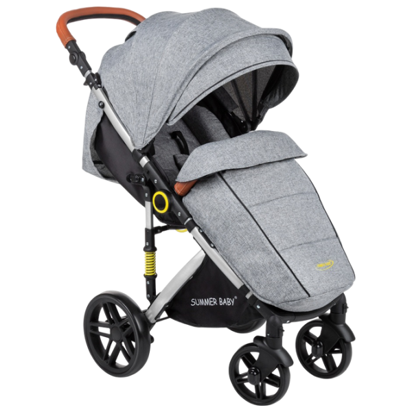 Cărucior pentru copil Summer Baby Sempre 00-00889168/ Gray photo 1 Cărucior pentru copil Summer Baby Sempre 00-00889168/ Gray photo 1