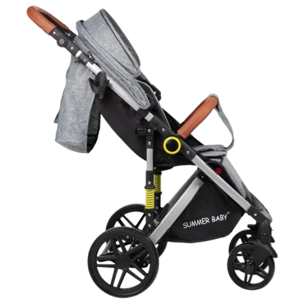Cărucior pentru copil Summer Baby Sempre 00-00889168/ Gray photo 2 Cărucior pentru copil Summer Baby Sempre 00-00889168/ Gray photo 2