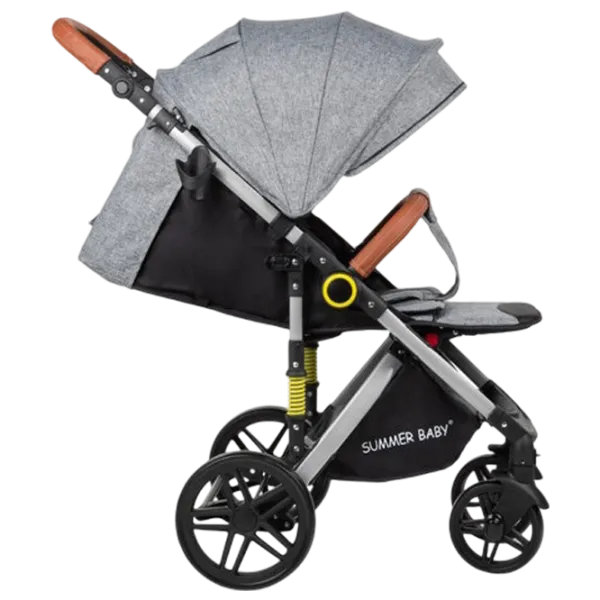 Cărucior pentru copil Summer Baby Sempre 00-00889168/ Gray photo 4 Cărucior pentru copil Summer Baby Sempre 00-00889168/ Gray photo 4
