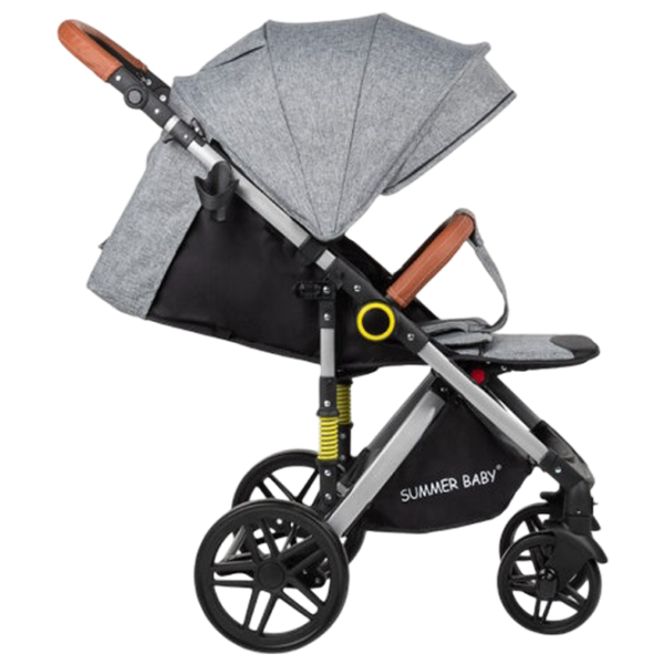 Cărucior pentru copil Summer Baby Sempre 00-00889168/ Gray photo 4 Cărucior pentru copil Summer Baby Sempre 00-00889168/ Gray photo 4