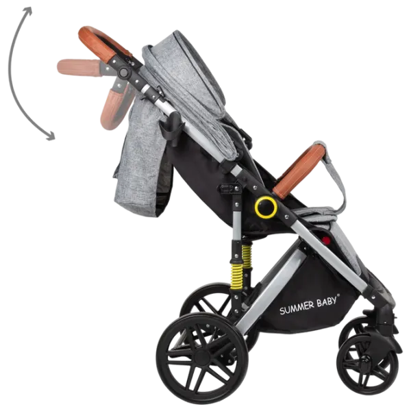 Cărucior pentru copil Summer Baby Sempre 00-00889168/ Gray photo 5 Cărucior pentru copil Summer Baby Sempre 00-00889168/ Gray photo 5