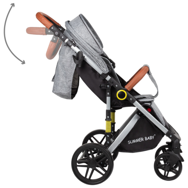 Cărucior pentru copil Summer Baby Sempre 00-00889168/ Gray photo 5 Cărucior pentru copil Summer Baby Sempre 00-00889168/ Gray photo 5