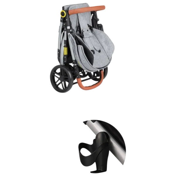 Cărucior pentru copil Summer Baby Sempre 00-00889168/ Gray photo 6 Cărucior pentru copil Summer Baby Sempre 00-00889168/ Gray photo 6