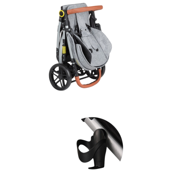 Cărucior pentru copil Summer Baby Sempre 00-00889168/ Gray photo 6 Cărucior pentru copil Summer Baby Sempre 00-00889168/ Gray photo 6