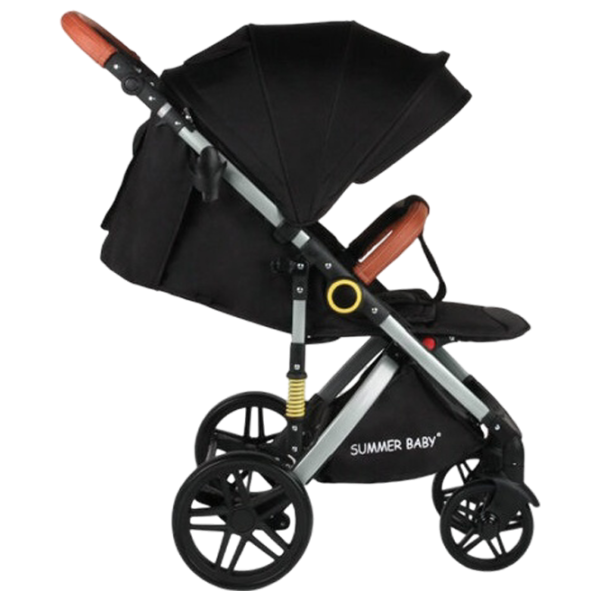 Cărucior pentru copil Summer Baby Sempre 00-00889169/ Black photo 3 Cărucior pentru copil Summer Baby Sempre 00-00889169/ Black photo 3