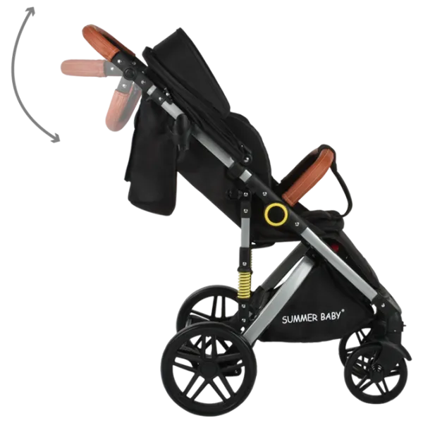 Cărucior pentru copil Summer Baby Sempre 00-00889169/ Black photo 5 Cărucior pentru copil Summer Baby Sempre 00-00889169/ Black photo 5