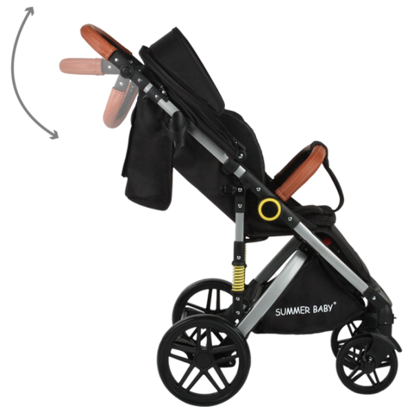 Cărucior pentru copil Summer Baby Sempre 00-00889169/ Black photo 5 Cărucior pentru copil Summer Baby Sempre 00-00889169/ Black photo 5