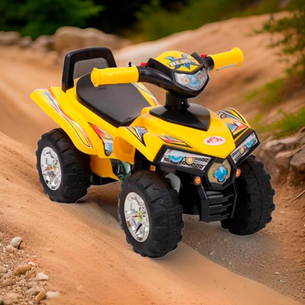 Толокар Moni Ride On Car ATV 551 (00794698) 27 кг/ Желтый photo 7